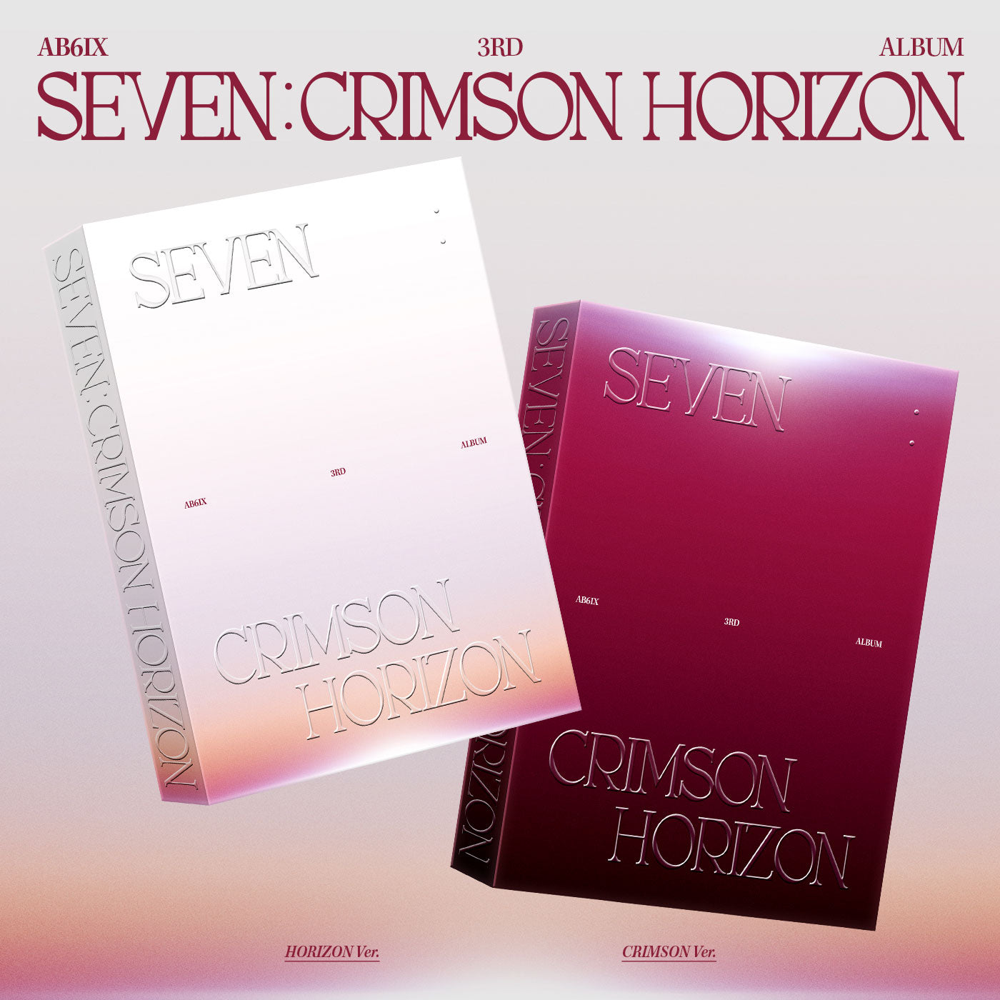 AB6IX - 3rd Album [SEVEN : CRIMSON HORIZON] PHOTOBOOK Ver. - Baro7