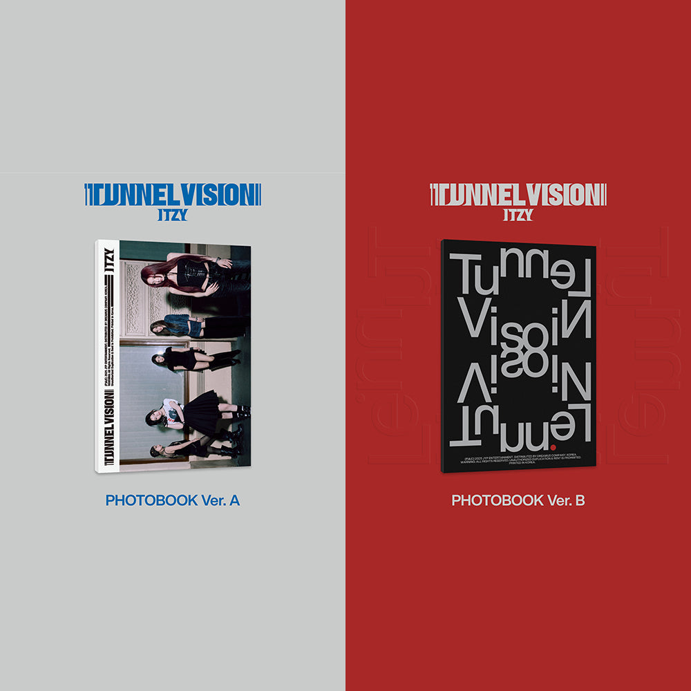 SET] ITZY - [TUNNEL VISION] Photobook Ver. - Baro7 Best Kpop Store