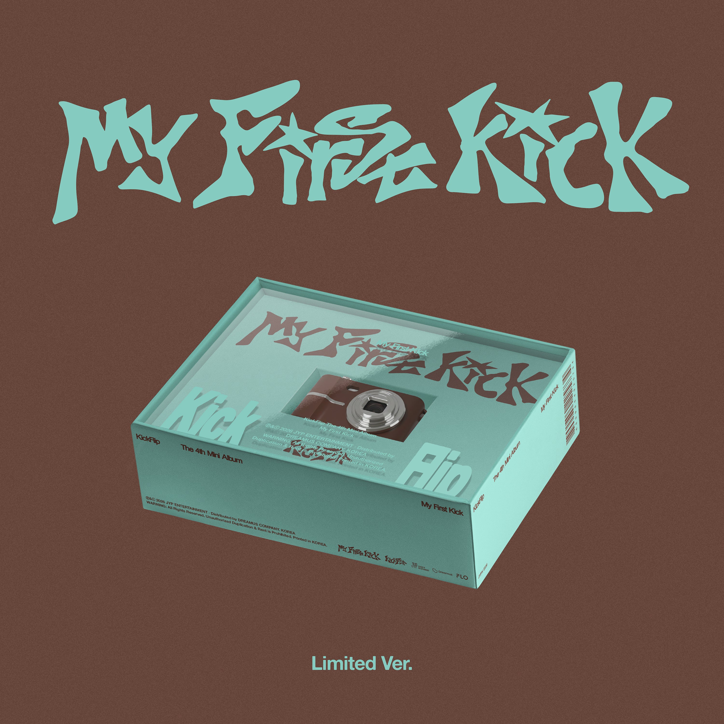 KickFlip アルバム My First Kick Limited ver. KickFlip - [My First Kick] Limited Ver. - Baro7 Best Kpop Store