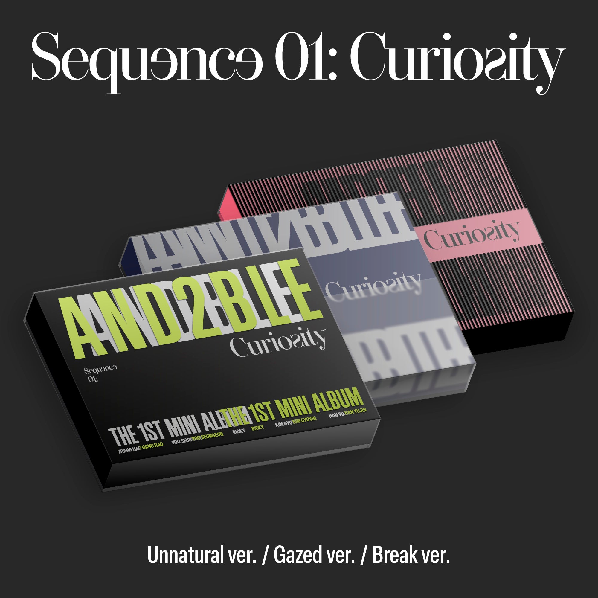 SET] AND2BLE - 1st Mini Album [Sequence 01: Curiosity] - Baro7