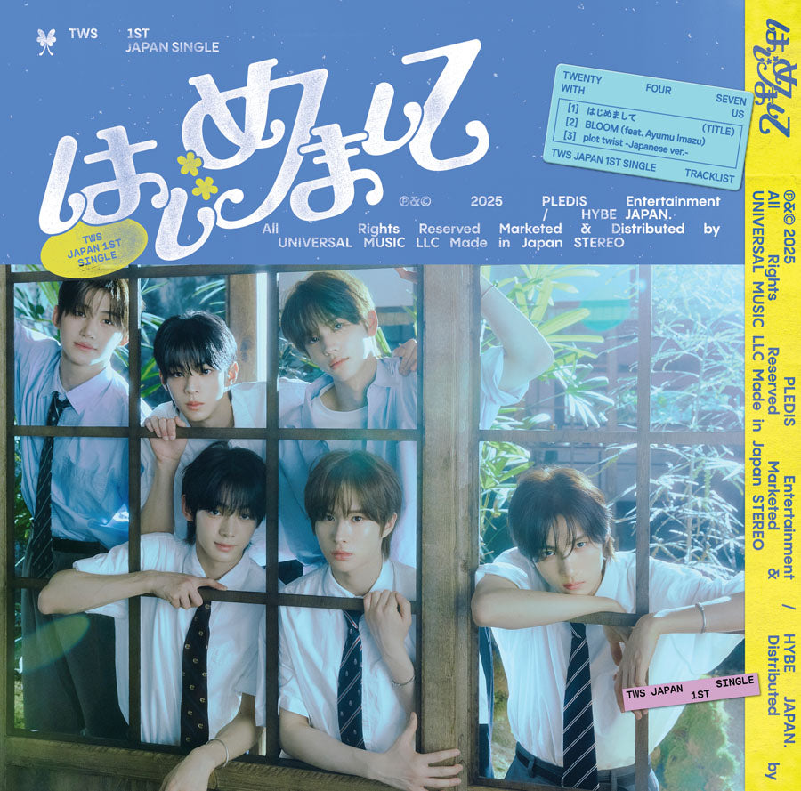 ☆新品未使用 TWS Japan 1st Single はじめまして 41枚☆ TWS - Japan 1st Single Album [はじめまして] Standard Eidition