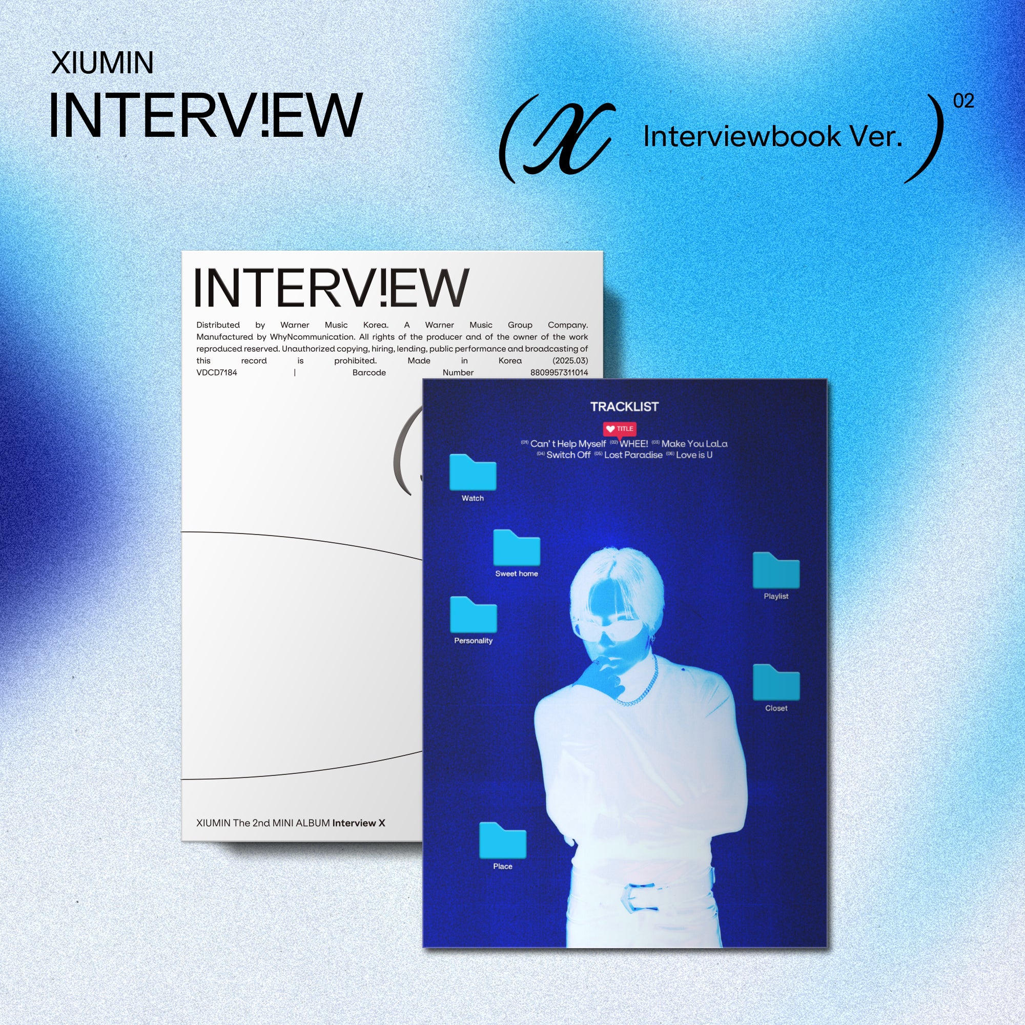 XIUMIN - [Interview X] インタビューブック Ver. - Baro7 Best Kpop Store