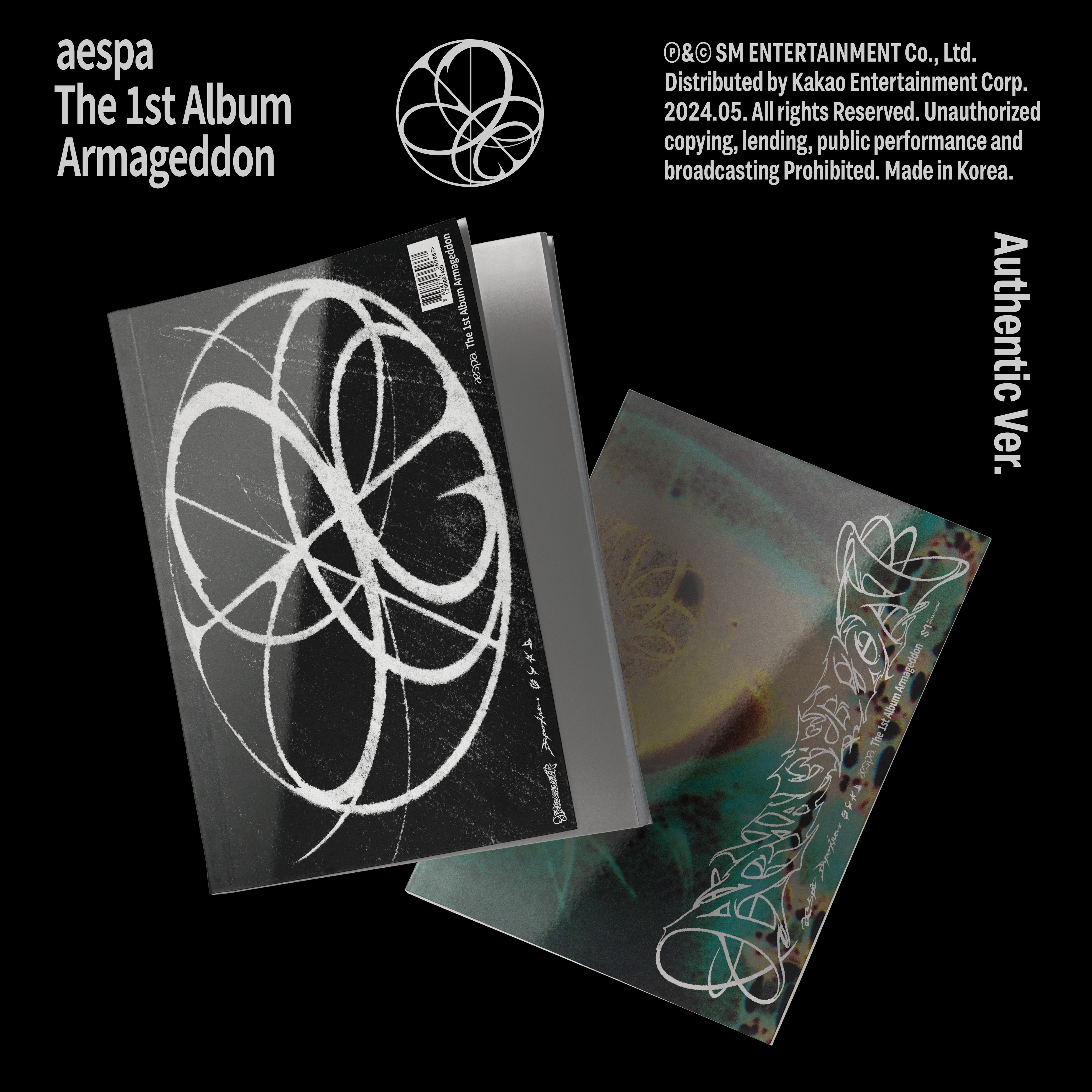 aespa - 1ST ALBUM [Armageddon] Authentic Ver. - Baro7 Best Kpop Store