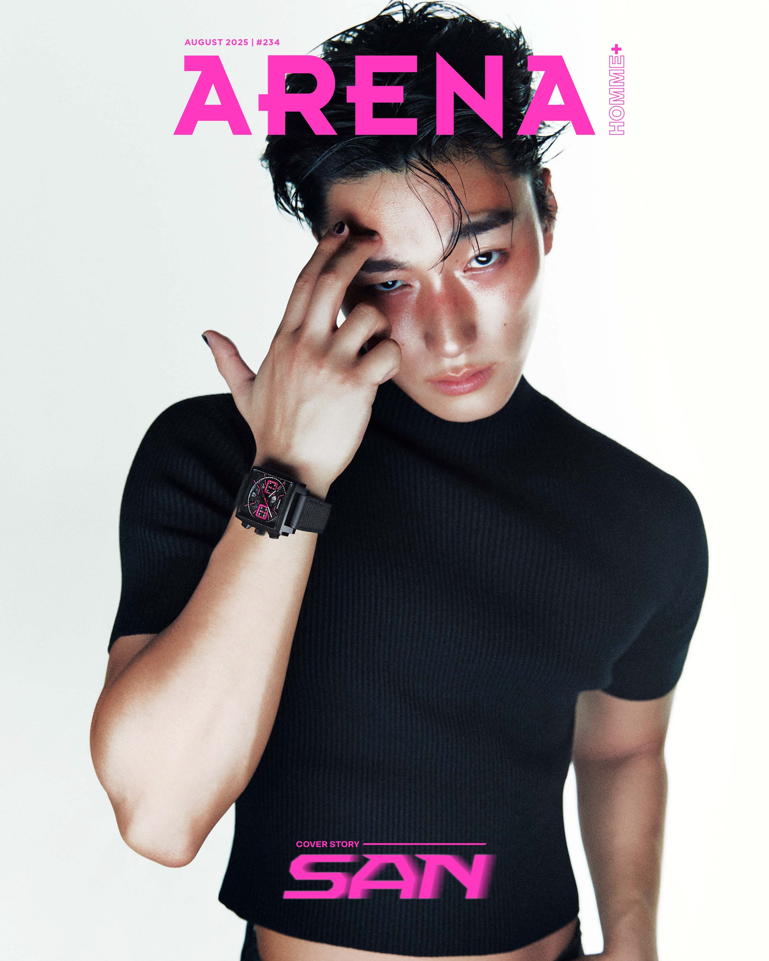 ARENA HOMME+ - [2025, August] - Cover : ATEEZ SAN TYPE C - Baro7