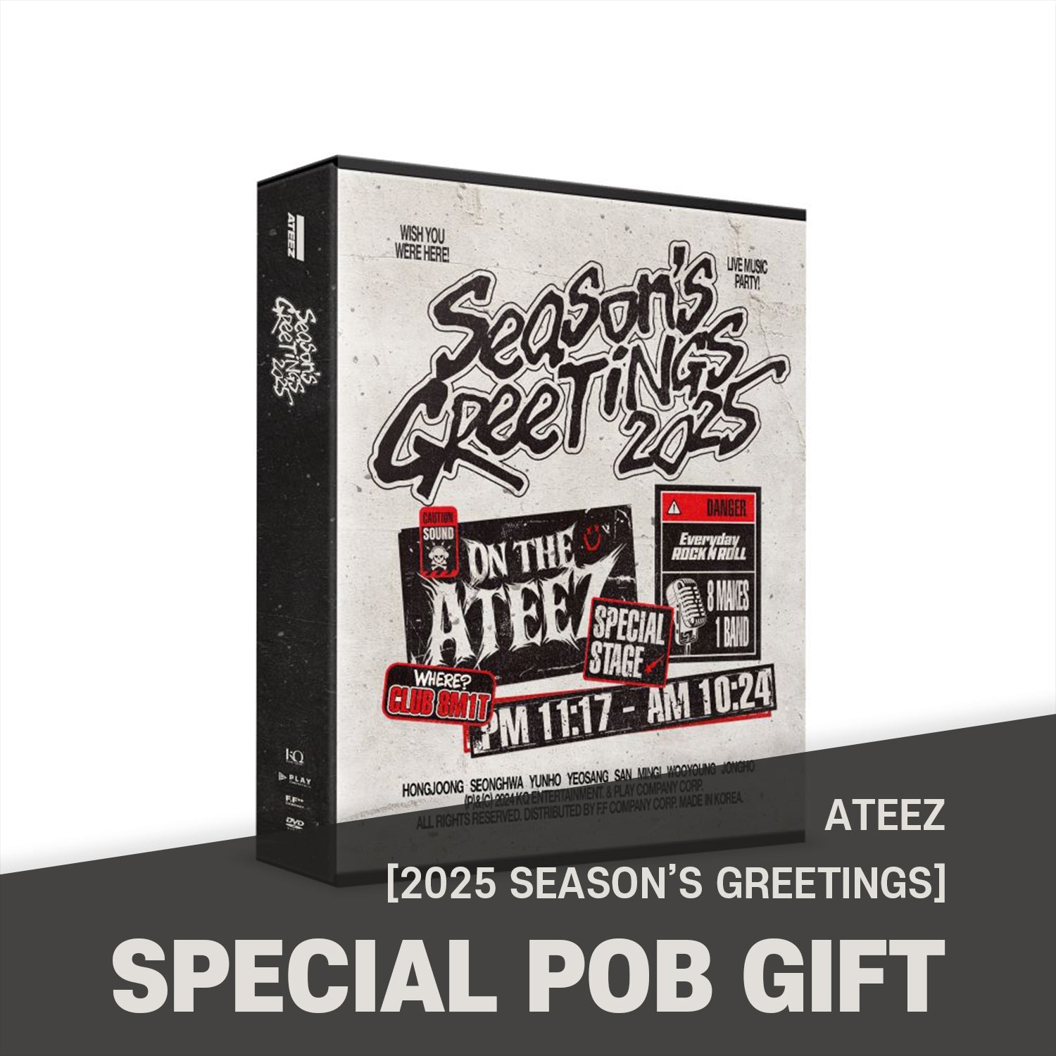 ATEEZ 2025 SEASON'S GREETINGS / GIFT Baro7 Best Kpop Store