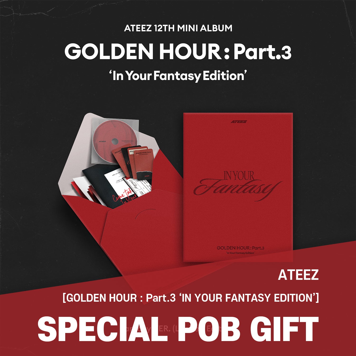 ATEEZ IN YOUR FANTASYソウルコン atinyzone特典 ATEEZ ATEEZ 2025 WORLD TOUR [IN YOUR FANTASY] IN INCHEON MD