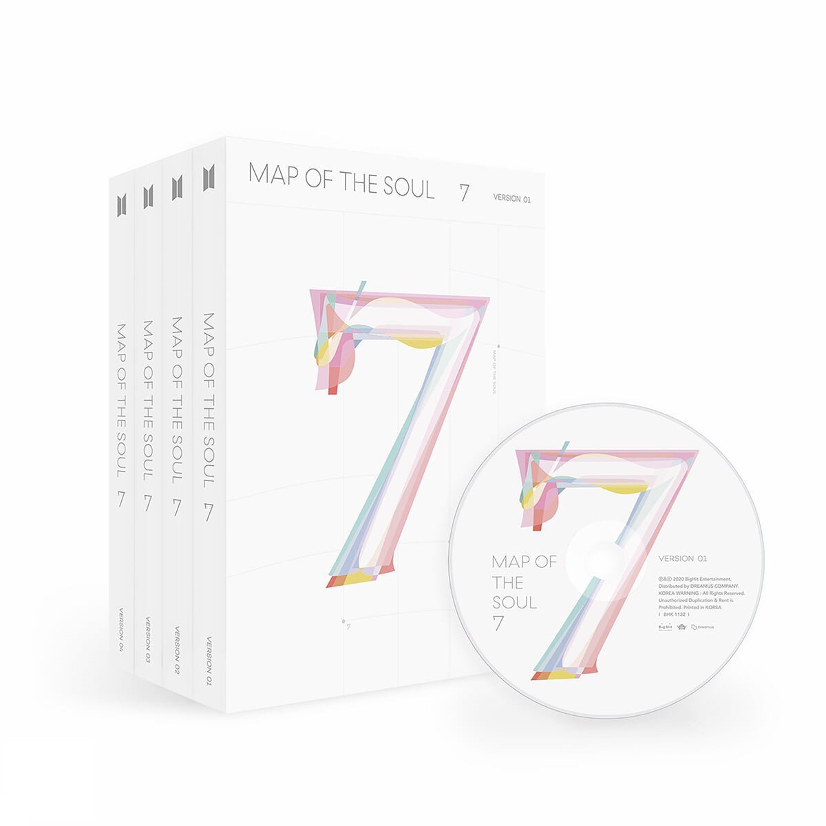 K-POP・アジア BTS MAP OF THE SOUL MOS BTS - MAP OF THE SOUL : 7 [4TH ALBUM] - Baro7 Best Kpop Store