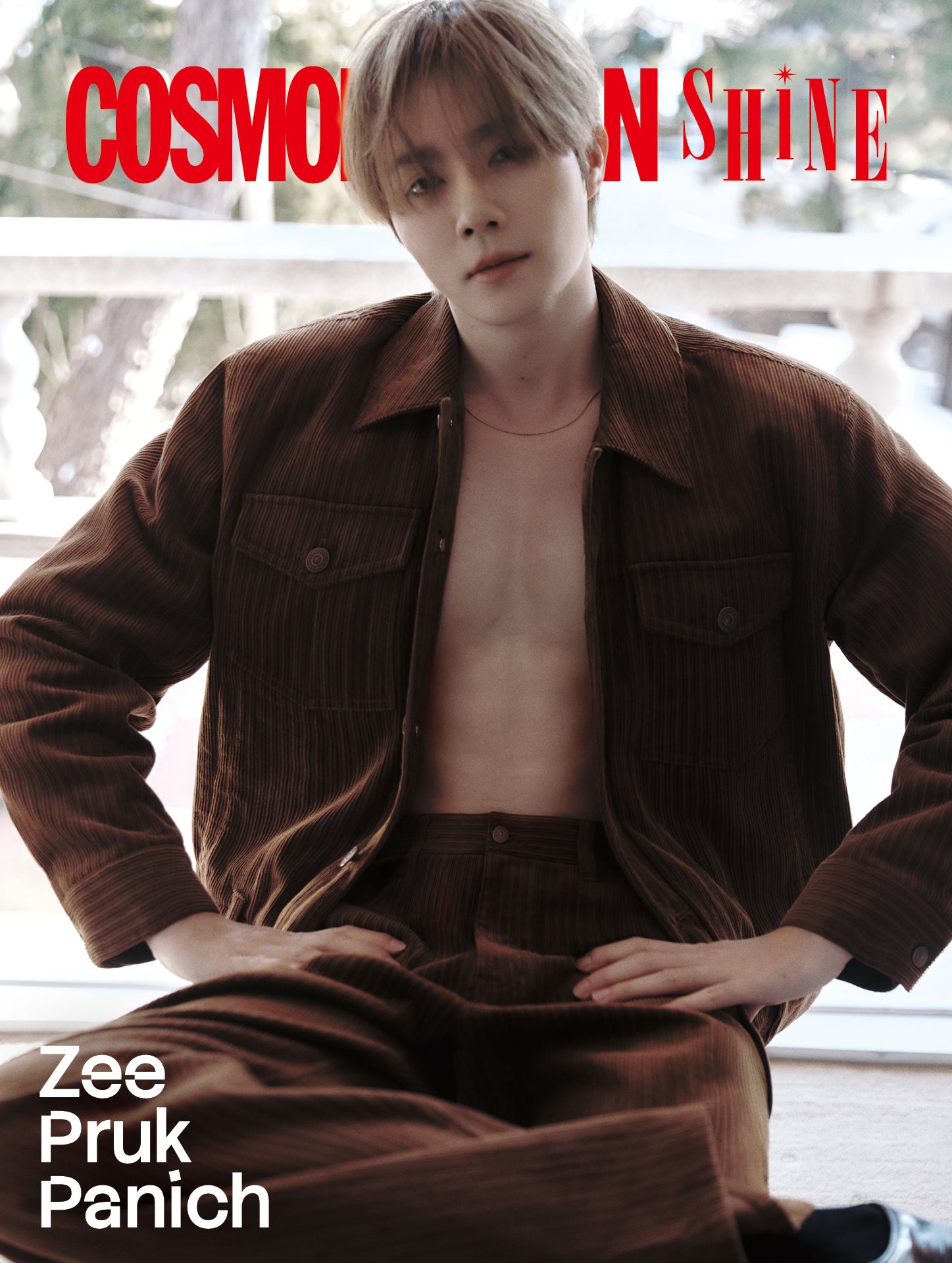 Zee Pruk Panich COSMOPOLITAN SHINE カバーB COSMOPOLITAN - [2026, SHINE] - Cover : ZEE PRUK PANICH TYPE B