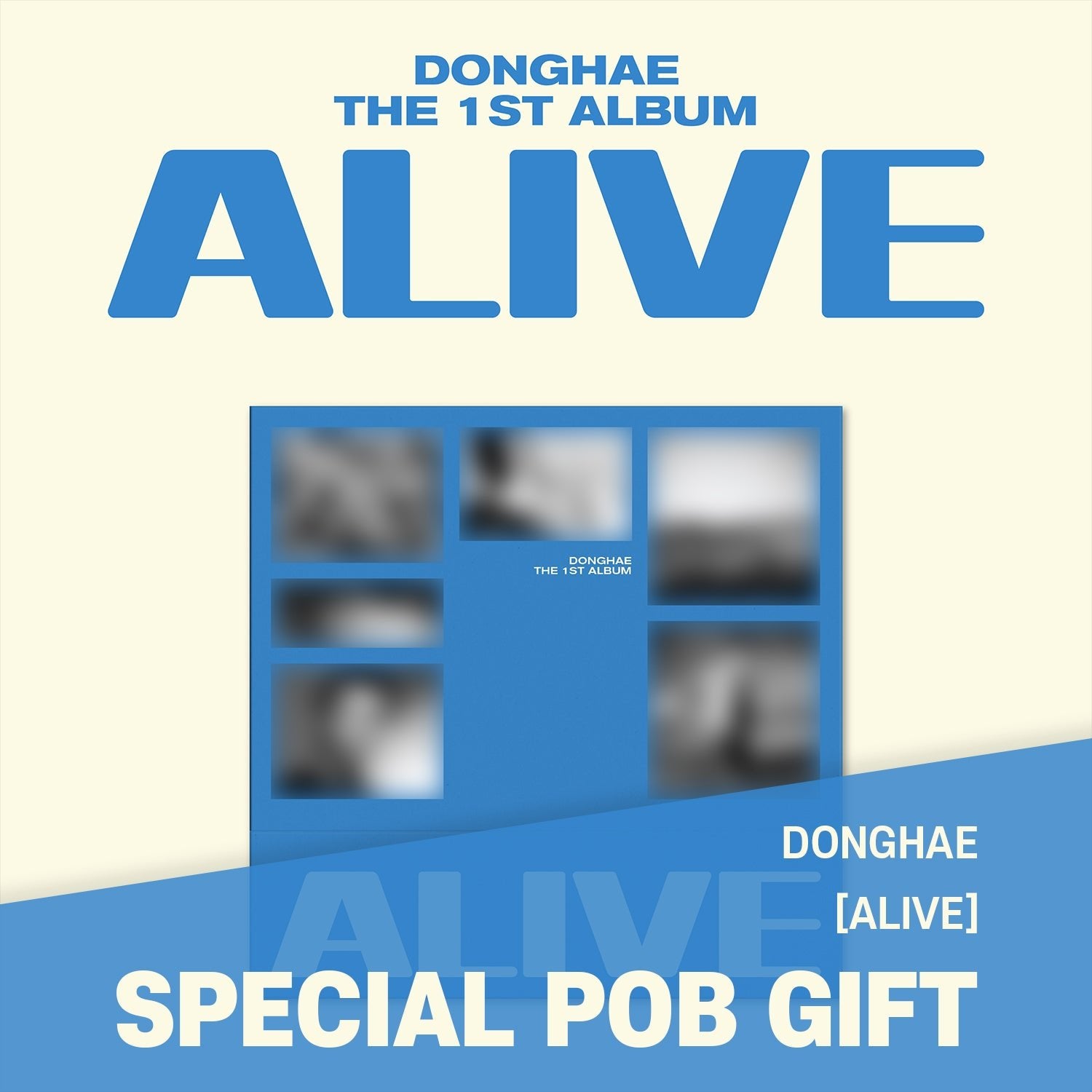 DONGHAE - 1st Album [ALIVE] Photobook Ver. / GIFT - Baro7 Best