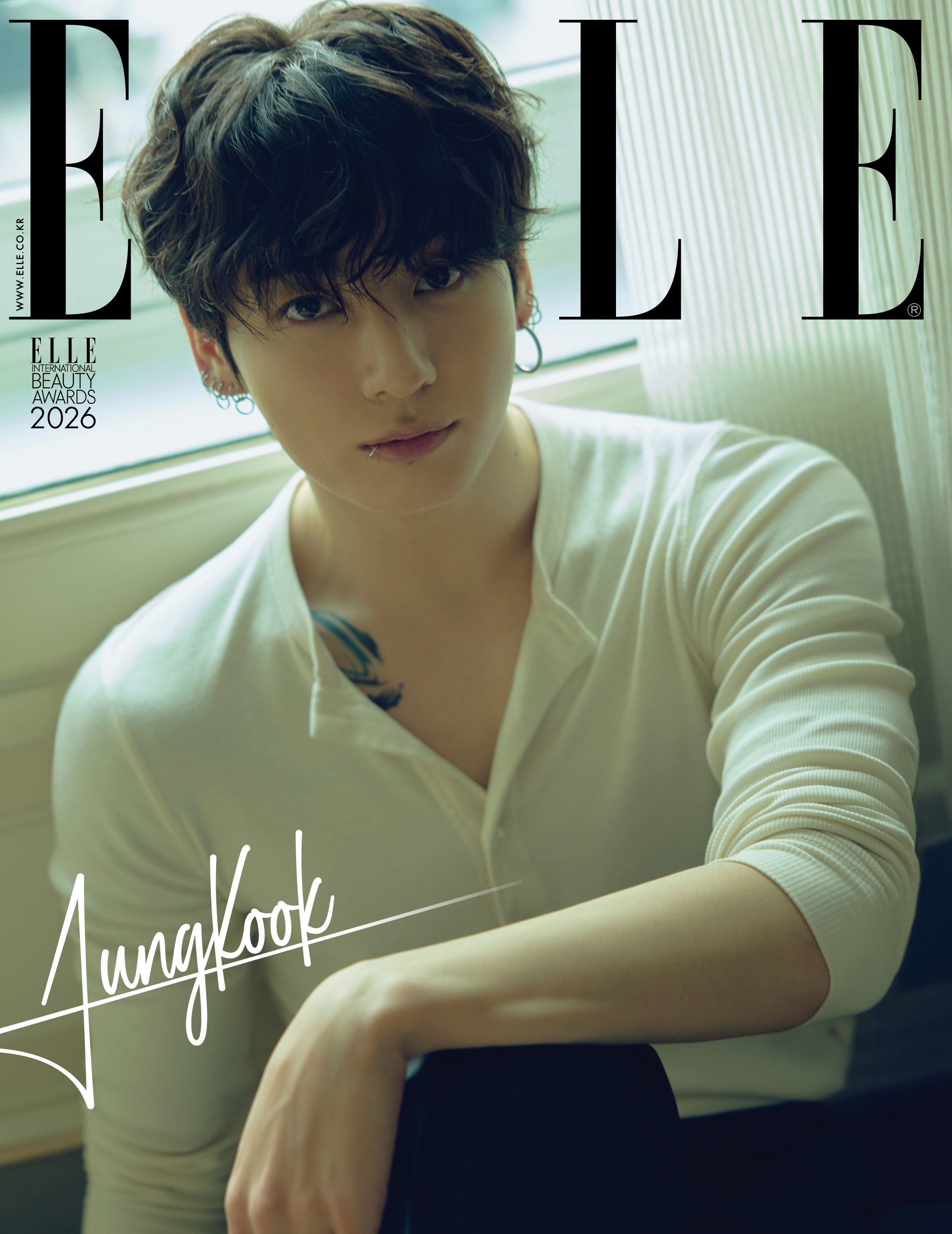 ELLE - [2026, January] - Cover : BTS JUNGKOOK TYPE C - Baro7 Best