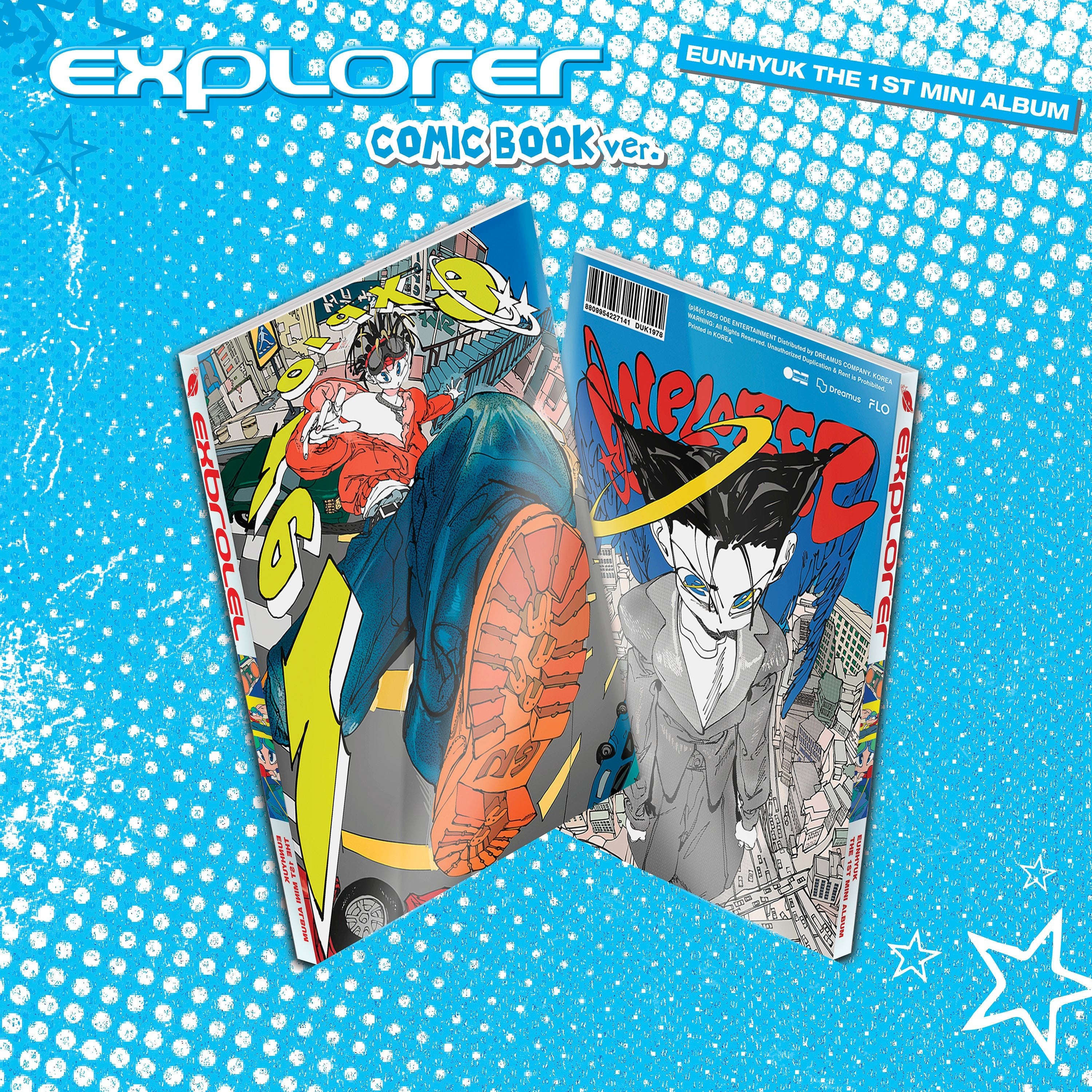 EUNHYUK - 1st Mini Album [EXPLORER] Comic Book Ver. - Baro7 Best