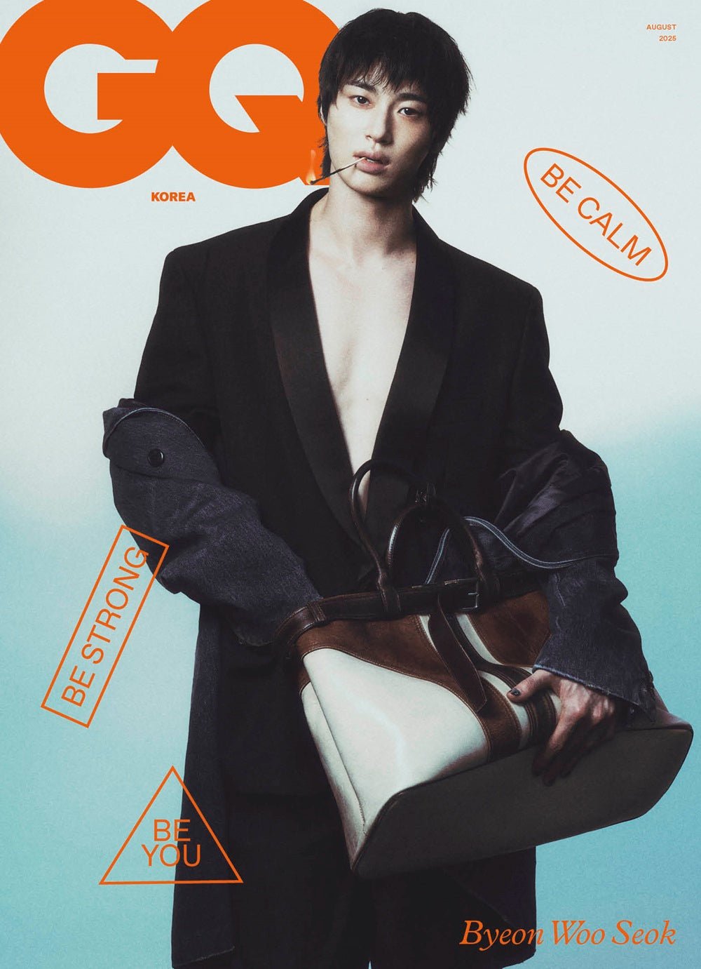 GQ KOREA - [2025, August] - Cover : BYEON WOO SEOK TYPE E - Baro7