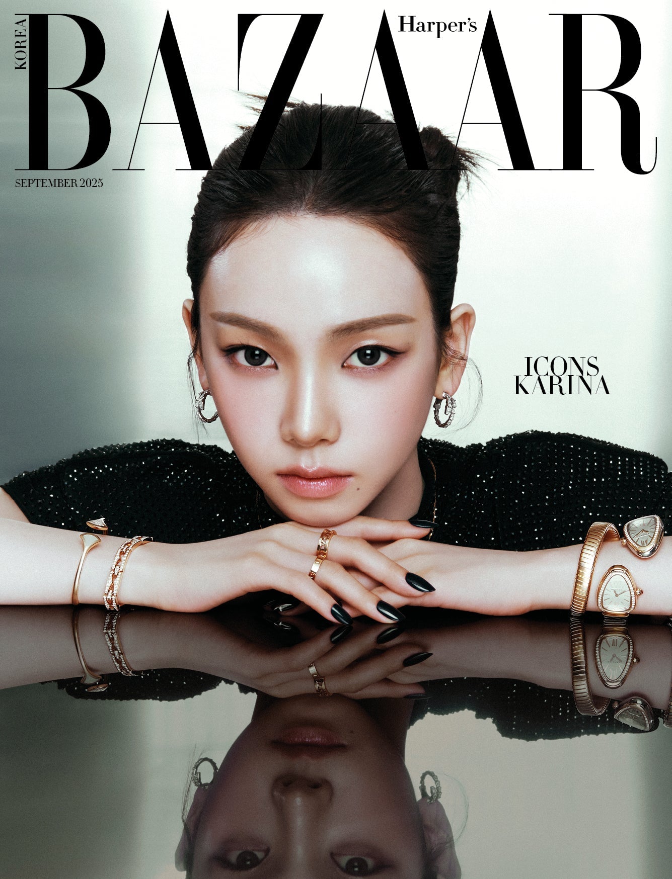 HARPER'S BAZAAR - [2025, ICONS] - Cover : aespa KARINA TYPE C