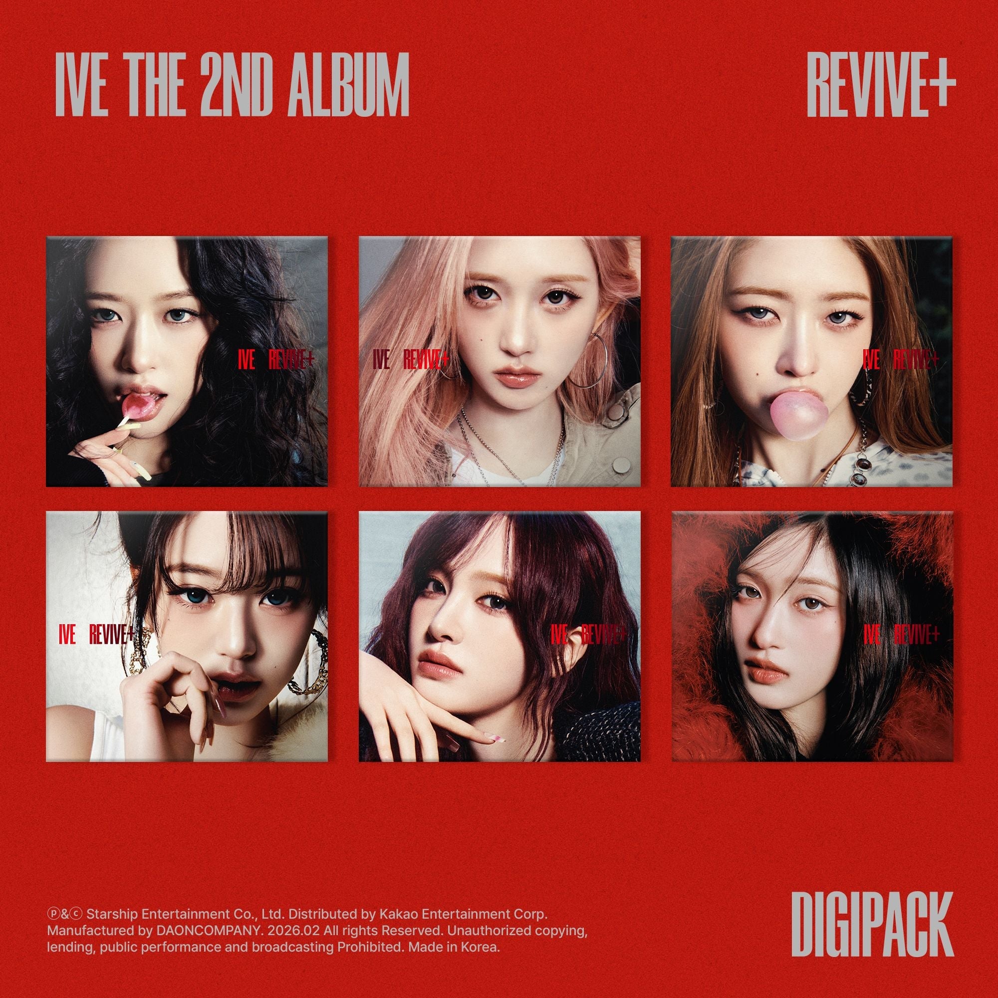 IVE - 2nd Album [REVIVE+] Digipack Ver. – Baro7