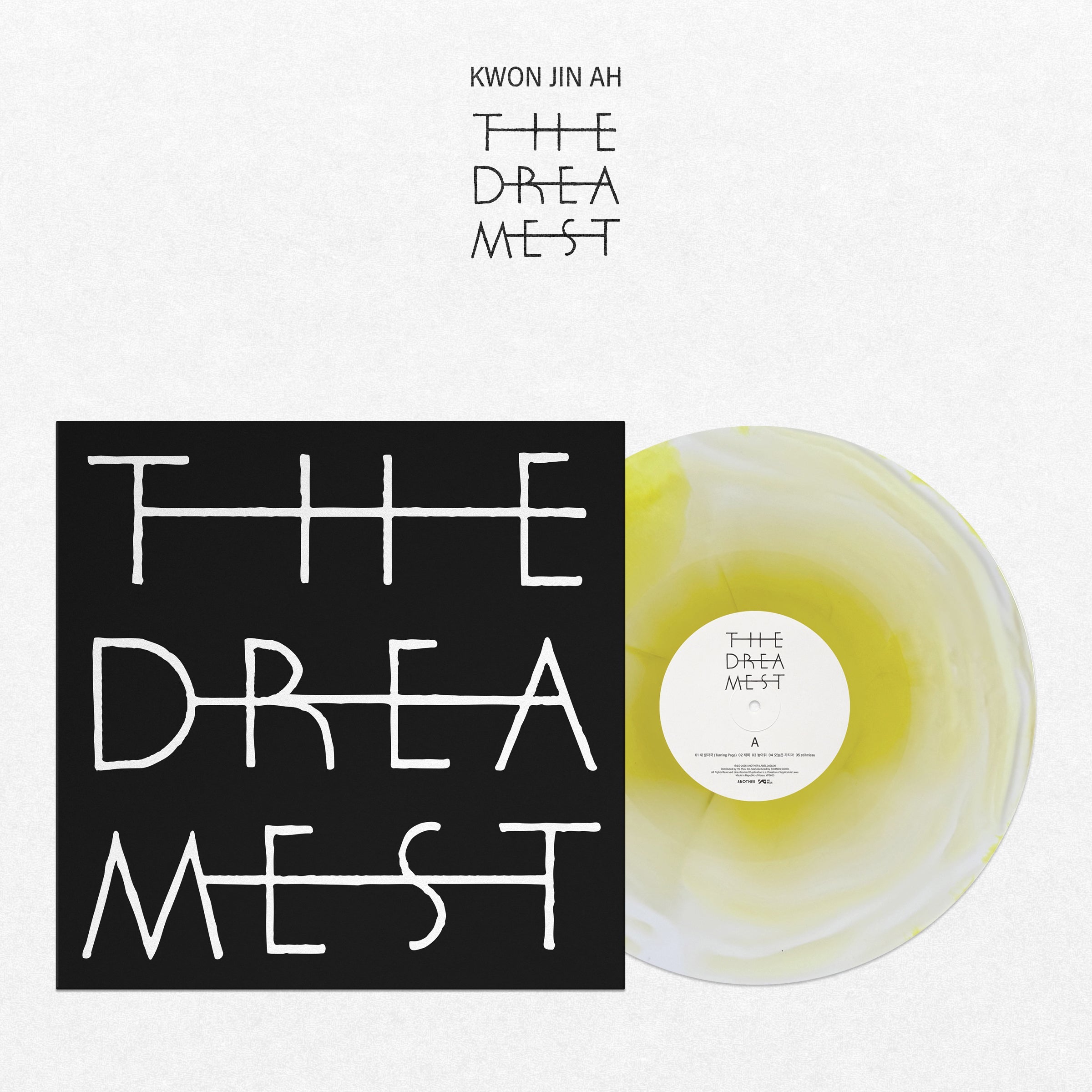 KWON JIN AH - 3rd Album [The Dreamest] LP - Baro7 Best Kpop Store