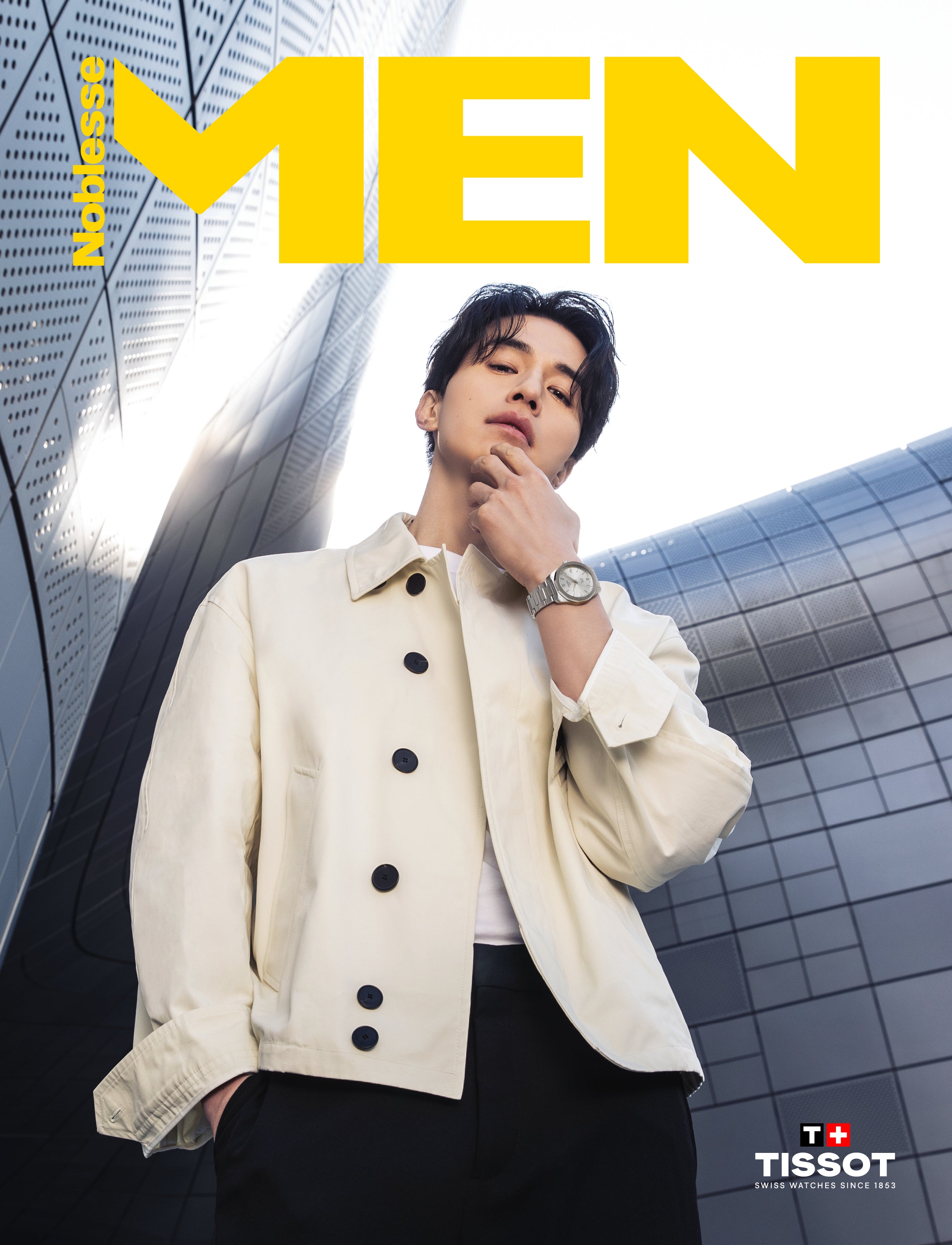 K-POP・アジア THE BEST 2020 - 2025 Man MEN Noblesse - [2025, Abril] - Capa: LEE DONG WOOK - Baro7 Best