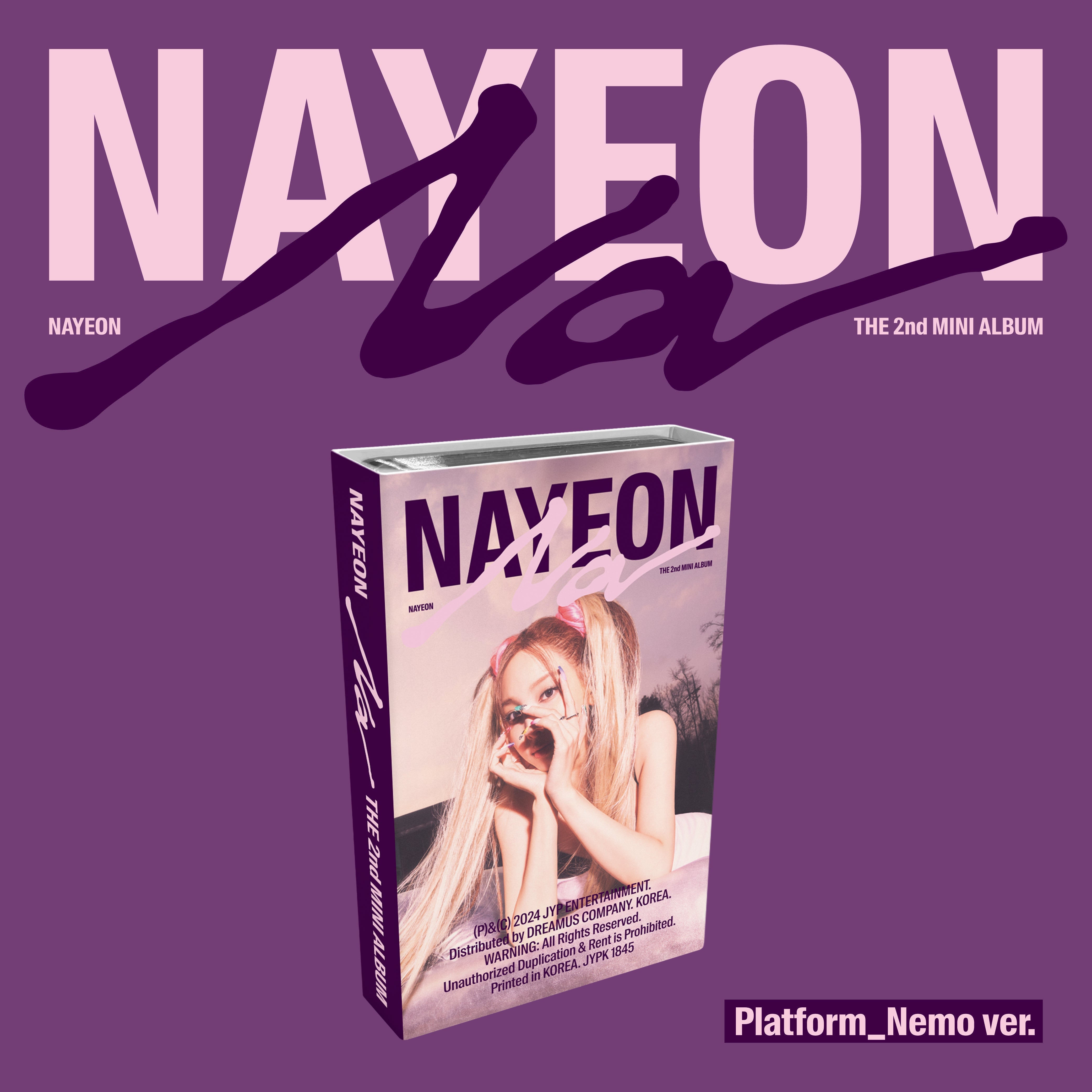NAYEON (TWICE) - 2ND MINI ALBUM [NA] PLATFORM_NEMO Ver. - Baro7