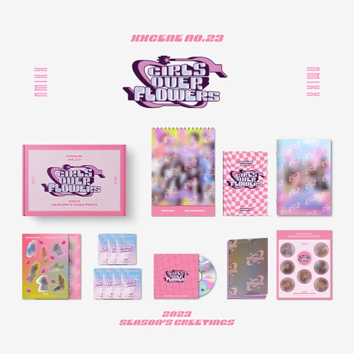 K-POP・アジア nmixx 2023 seasonsgreetings NMIXX - 2023 SEASON'S GREETINGS [GIRLS OVER FLOWERS] - Baro7 Best