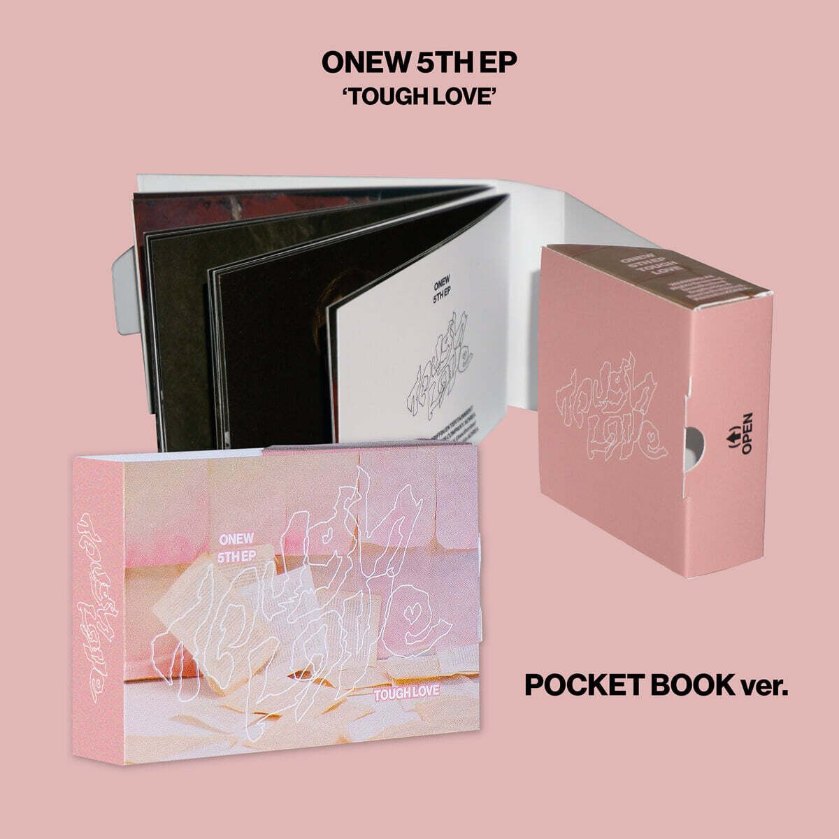 ONEW - 5th Mini Album [TOUGH LOVE] POCKET BOOK Ver. - Baro7 Best