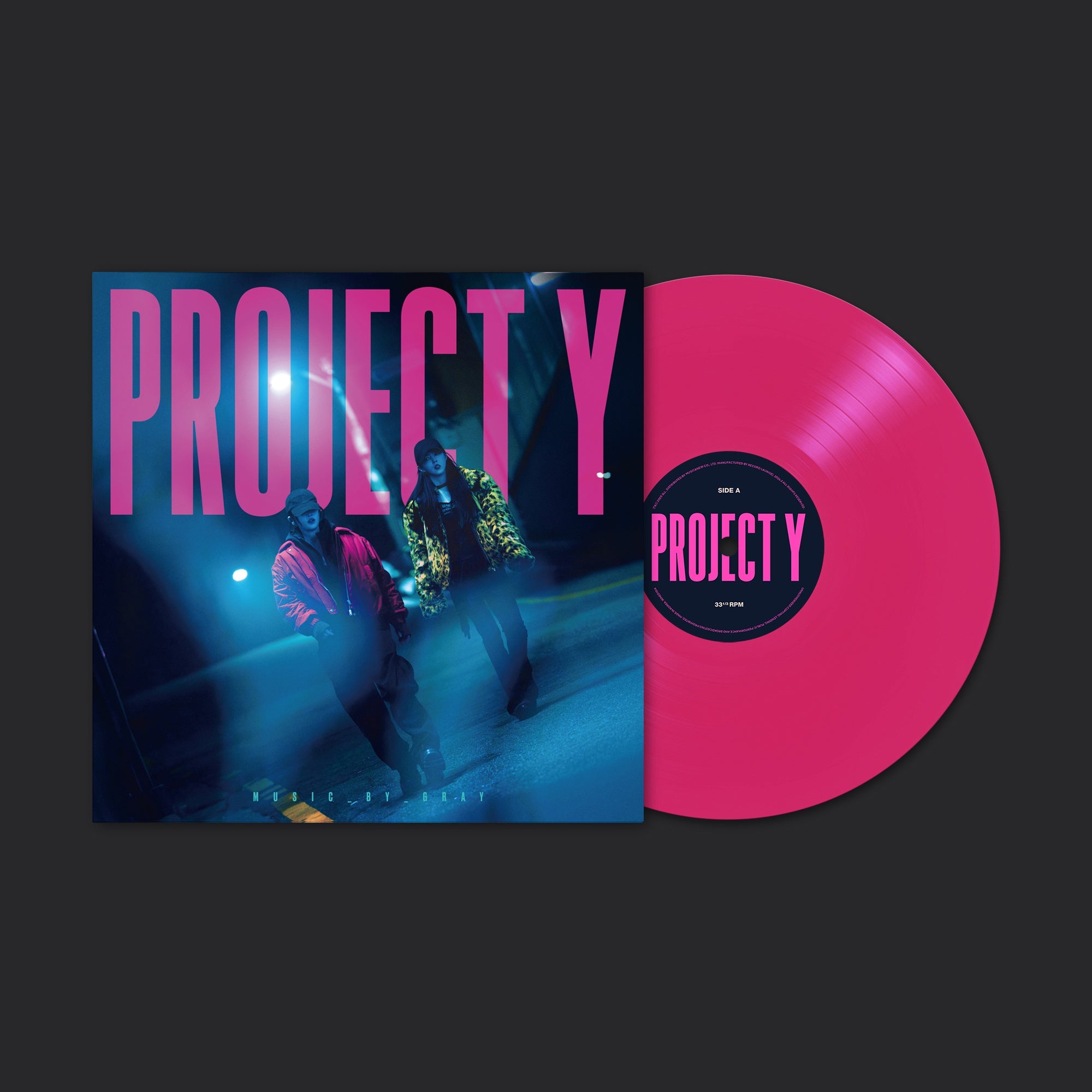 PROJECT Y - OST (LP) - Baro7 Best Kpop Store