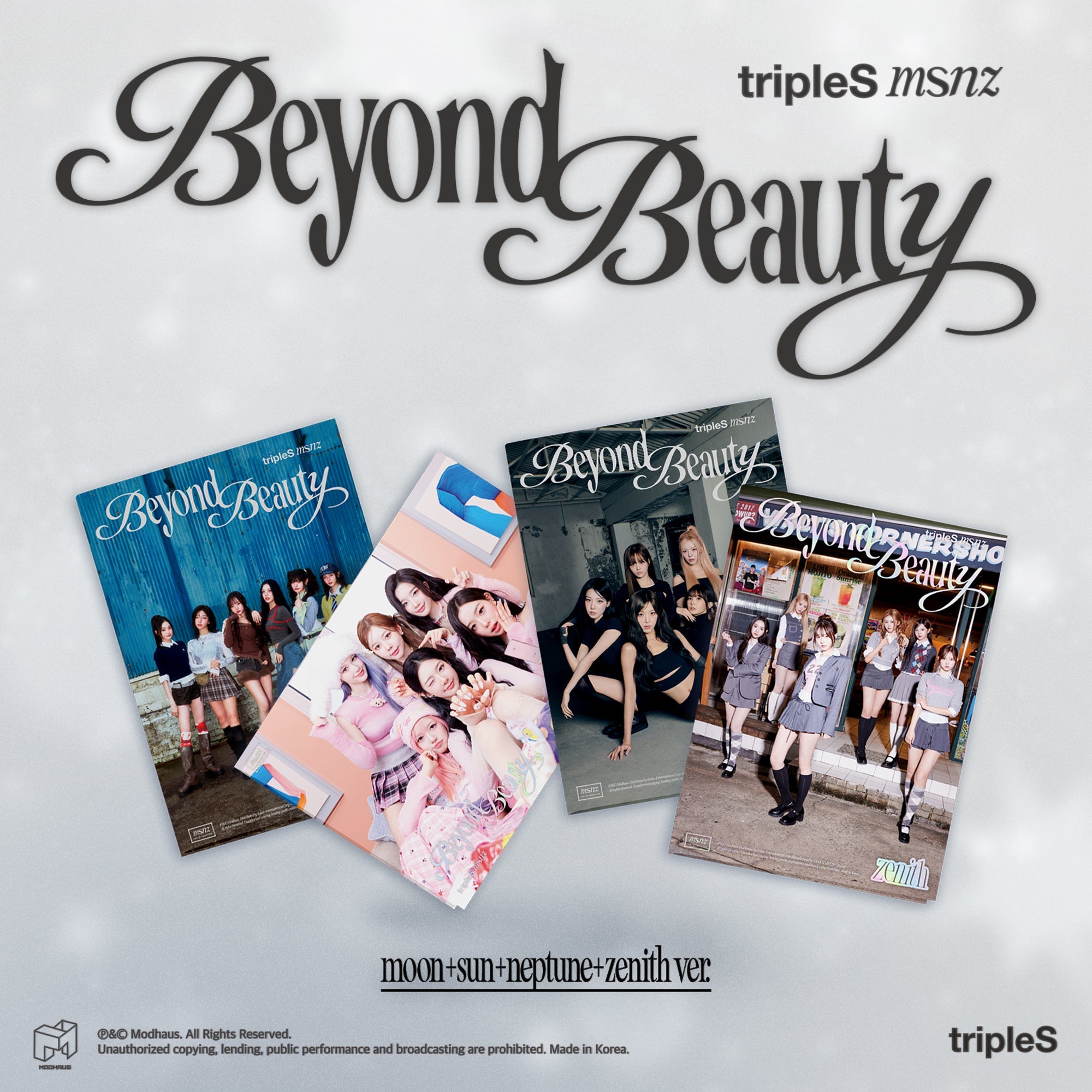 【新品未開封】tripleS ソウルコン VIP特典 Objekt 3セット tripleS (트리플에스) Mini Album - [msnz 'Beyond Beauty'] (Objekt