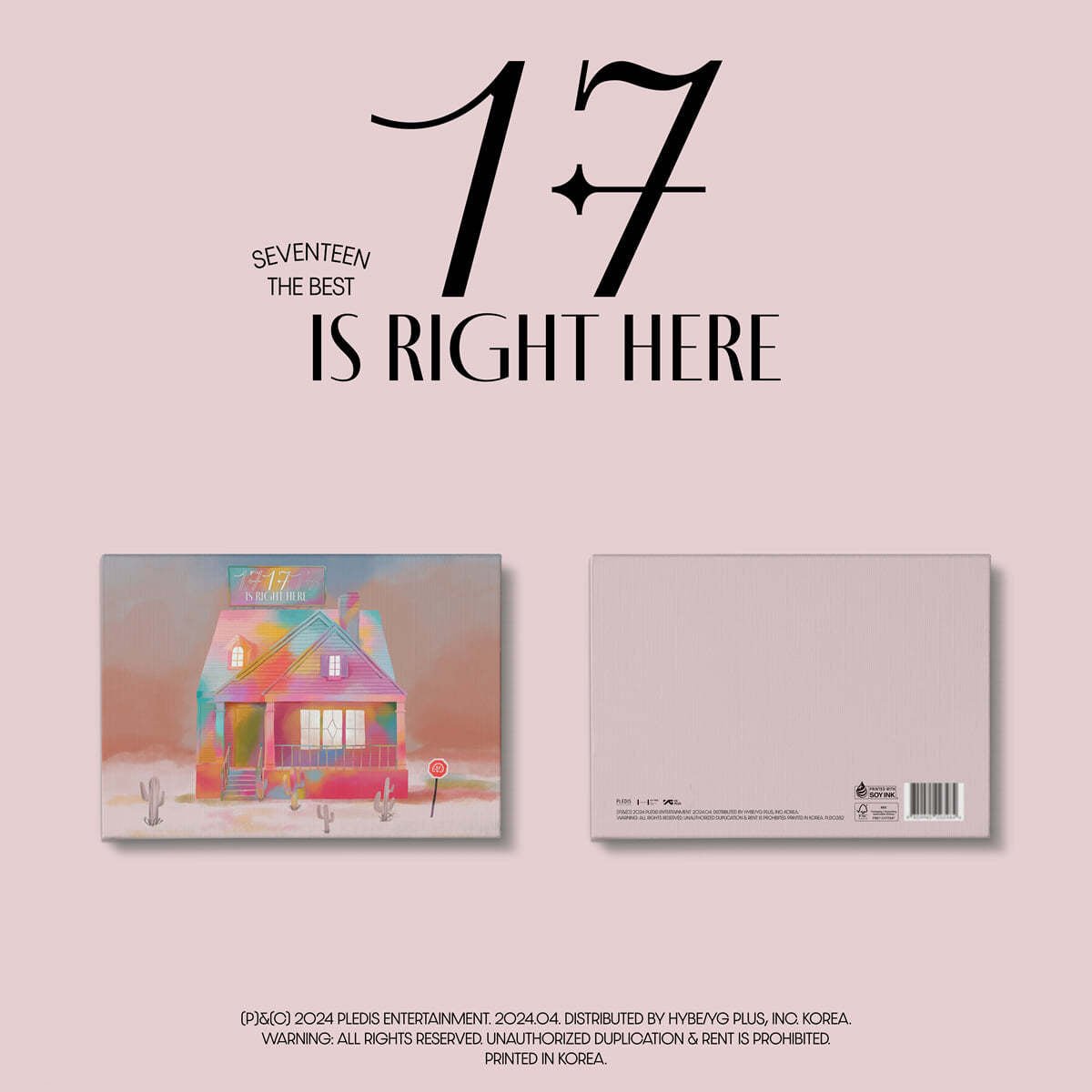 SEVENTEEN - BEST ALBUM [17 IS RIGHT HERE] Deluxe Ver. - Baro7 Best 