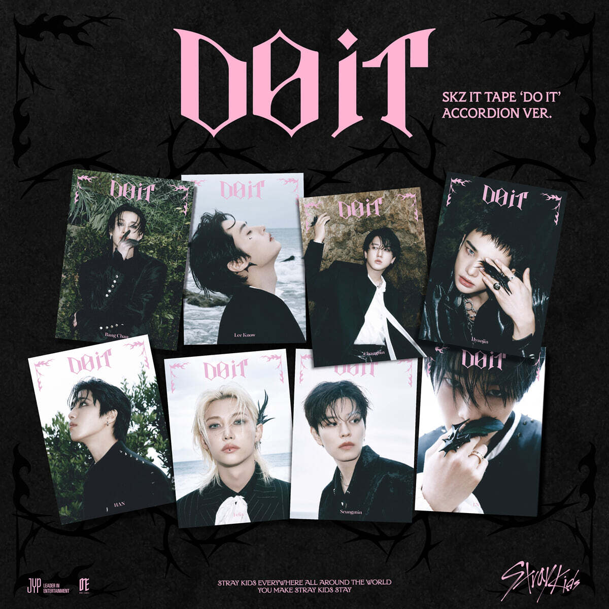 SET] Stray Kids - SKZ IT TAPE [DO IT] ACCORDION Ver. - Baro7 Best