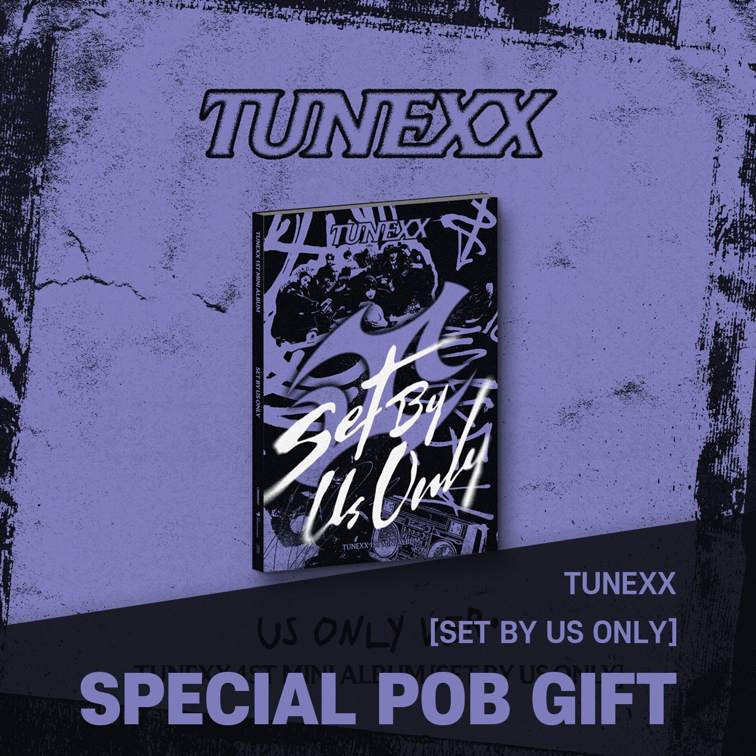 TUNEXX - 1st Mini Album [SET BY US ONLY] US ONLY Ver. / GIFT