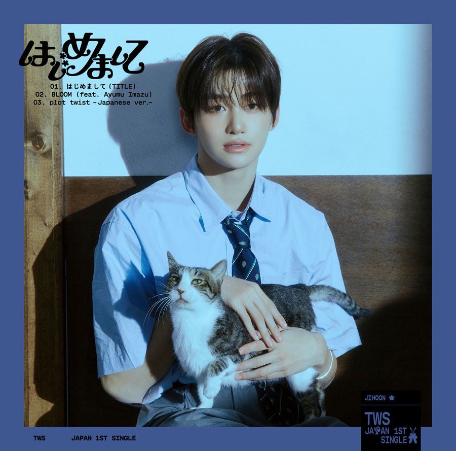 TWS JIHOON サイン はじめまして TWS - Japan 1st Single Album [はじめまして] Solo Jacket JIHOON Ver
