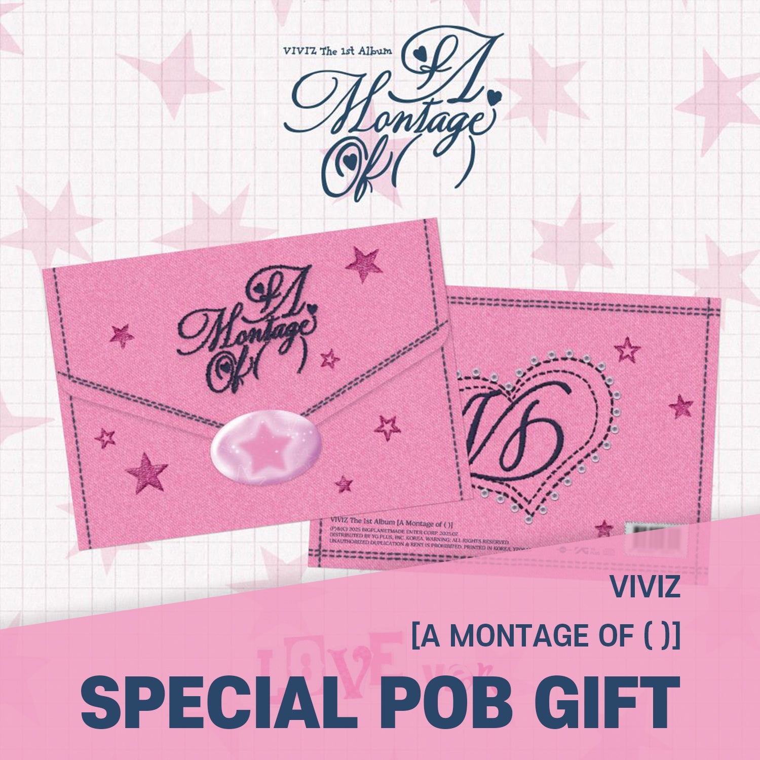 VIVIZ - 1st Album [A Montage of ( )] LOVE Ver. / GIFT - Baro7 Best