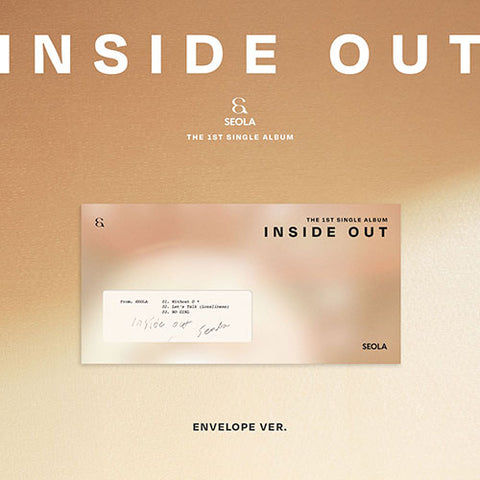 SEOLA - THE 1ST SINGLE ALBUM [INSIDE OUT] ENVELOPE Ver.