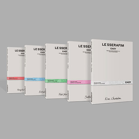 LE SSERAFIM - 3RD MINI ALBUM [EASY] COMPACT Ver.