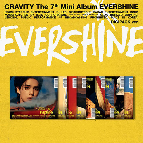 CRAVITY - THE 7TH MINI ALVUM [EVERSHINE] DIGIPACK Ver.