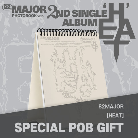 82MAJOR - 2nd Single Album [HEAT] PHOTOBOOK Ver. / GIFT