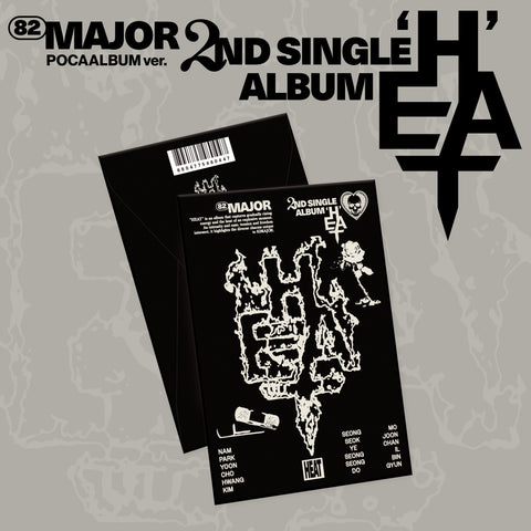 82MAJOR - 2nd Single Album [HEAT] POCA Ver.