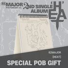 82MAJOR - 2nd Single Album [HEAT] PHOTOBOOK Ver. / GIFT - Baro7 Best Kpop Store