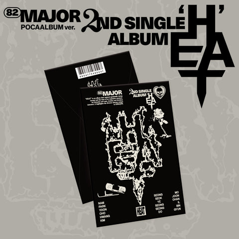 82MAJOR - 2nd Single Album [HEAT] POCA Ver. - Baro7 Best Kpop Store