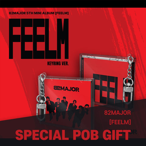 82MAJOR - 5th Mini Album [FEELM] KEYRING Ver. / GIFT - Baro7 Best Kpop Store