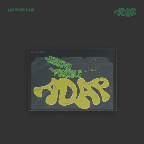 ADAP - 1st Mini Album [ALL DREAMS ARE POSSIBLE]