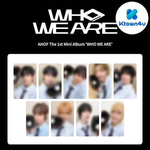 AHOF - 1st Mini Album [WHO WE ARE] PHOTOBOOK Ver. / GIFT