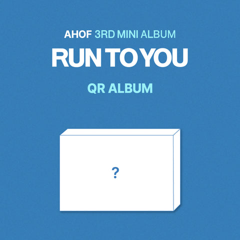 AHOF - 3rd Mini Album [RUN TO YOU] QR ALBUM Ver.
