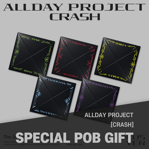 [SET] ALLDAY PROJECT - 2nd EP Album [CRASH] FOCUS Ver. / GIFT