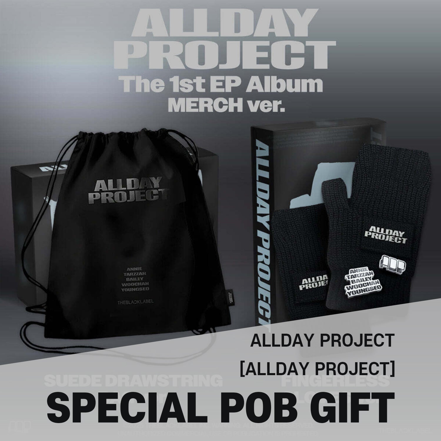 [SET] ALLDAY PROJECT - 1st EP Album [ALLDAY PROJECT] MERCH Ver. - Baro7 ...