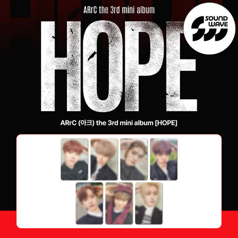 ARrC - 3rd Mini Album [HOPE] EVER Ver. / GIFT