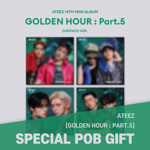 ATEEZ - [GOLDEN HOUR : Part.5] DIGIPACK UNIT Ver. / GIFT