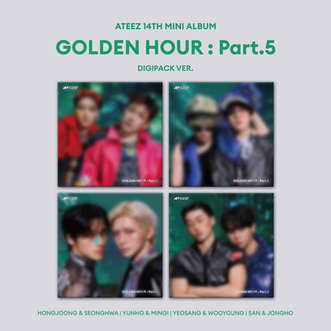 ATEEZ - [GOLDEN HOUR : Part.5] DIGIPACK UNIT Ver.