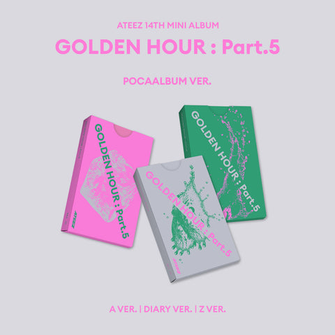 [SET] ATEEZ - [GOLDEN HOUR : Part.5] POCAALBUM Ver.