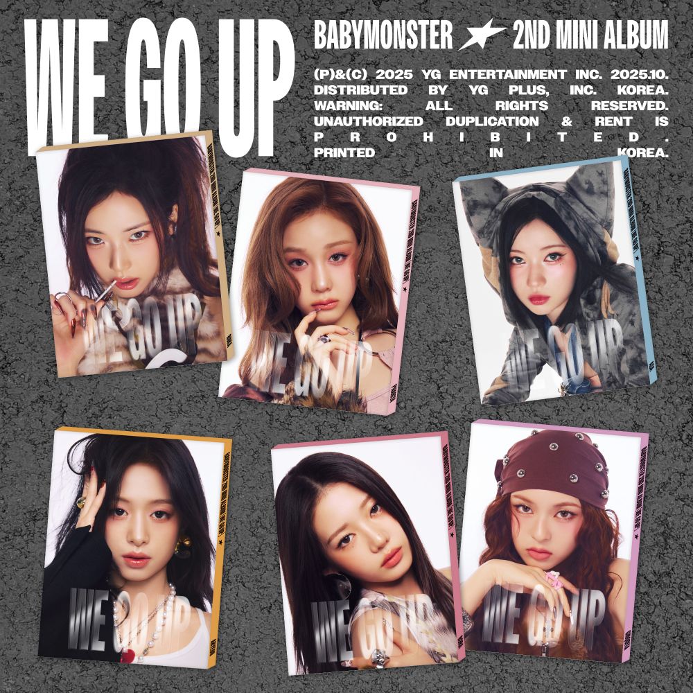 BABYMONSTER アヒョン Targetアメリカ トレカ We Go Up BABYMONSTER - 2nd Mini Album [WE GO UP] PATTERN Ver. AHYEON / GIFT