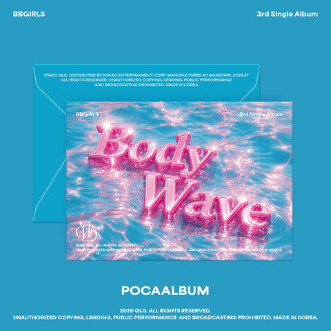 BBGIRLS - 3rd Single Album [BODY WAVE] POCA