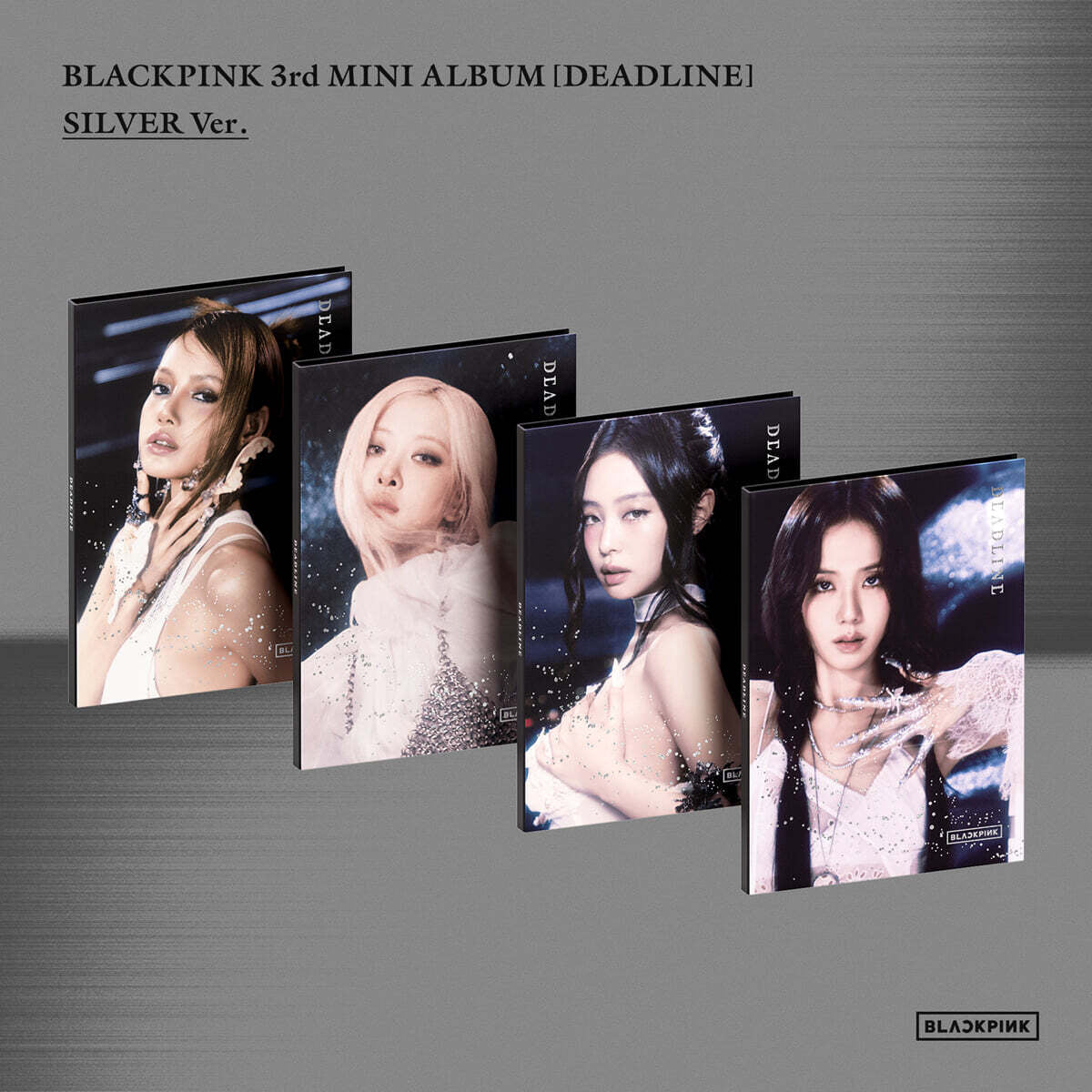 BLACKPINK DEADLINE kpopmerch トレカ 4枚セツト BLACKPINK DEADLINE 3RD MINI ALBUM KTOWN4U TIME ATTACK EVENT POB